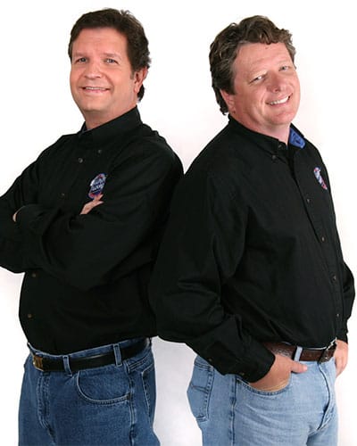 Photo of Eric and Gary from Red Eye Radio